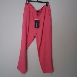 Bubblegum Pink Cropped Pants